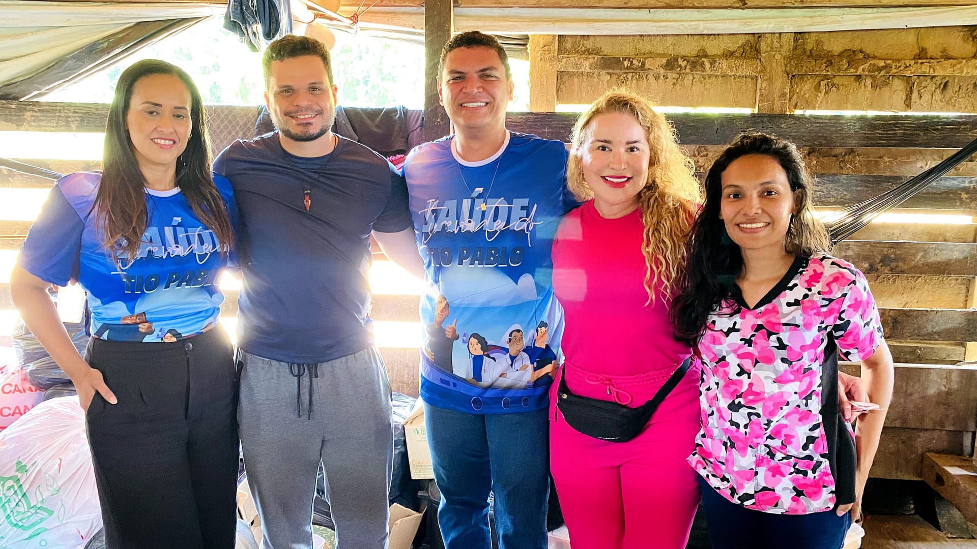 Equipe-Santa-Casa-scaled Deputado Tio Pablo leva atendimentos de saúde a mais de 1000 Moradores do Rio Iaco.